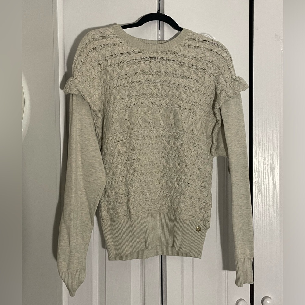 MILA cable knit sweater